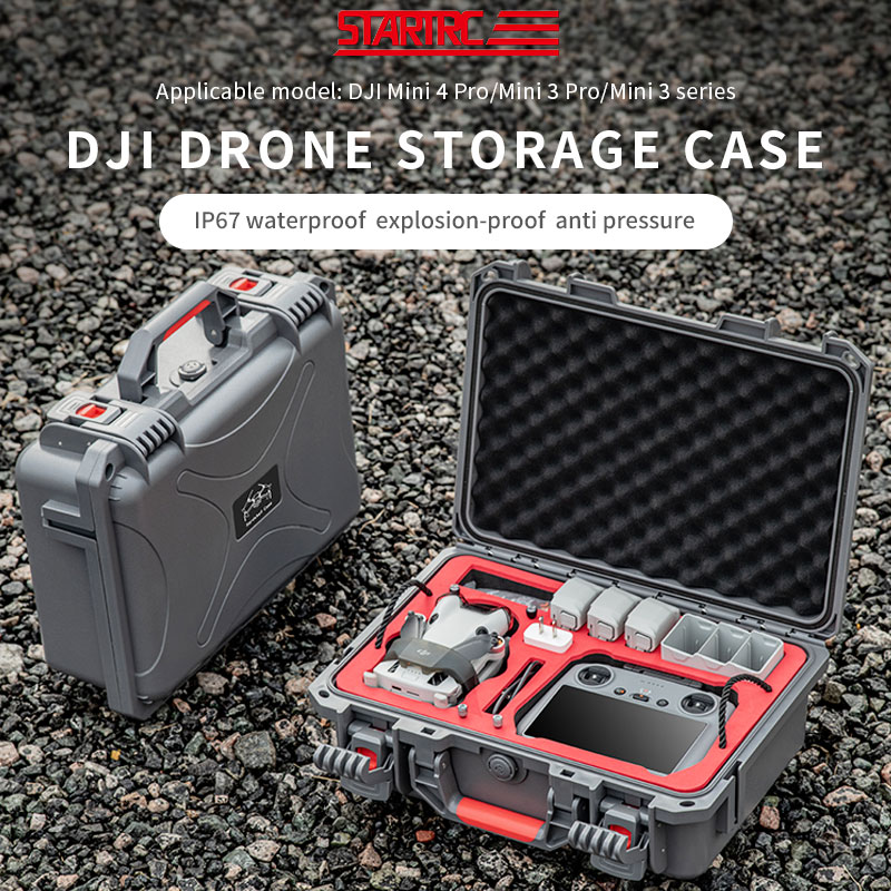 Drone Rc N3 3 Batteries - STARTRC Mini 4 Pro Case,Dual Layer