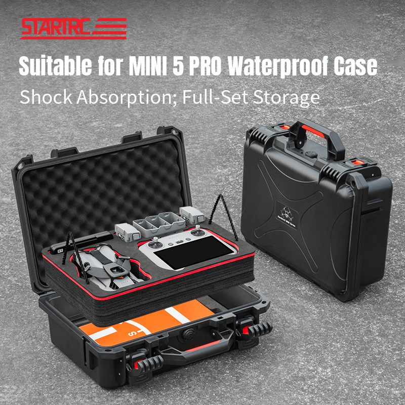 Drone Rc N3 3 Batteries - STARTRC Mini 5 Pro Case,Dual Layer