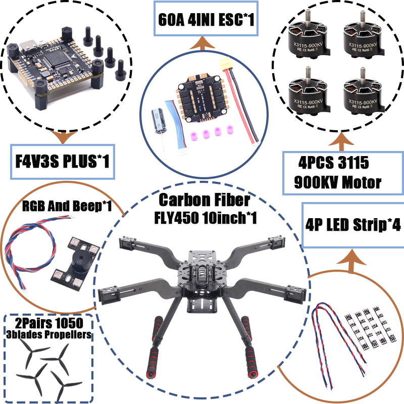 B-CUBE Open Source New Smart D - Heavy Lift Drone Frame 评论和价格