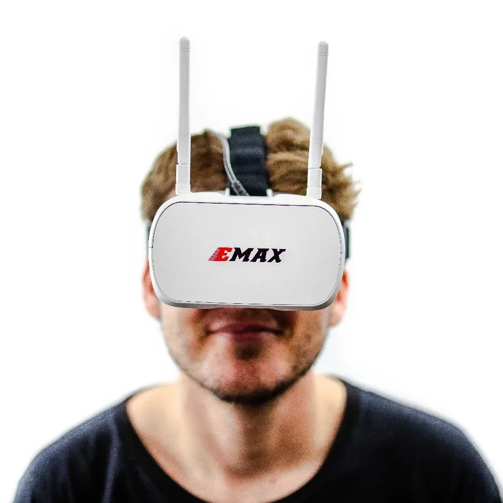 Emax 5.8G 48CH FPV Glasses Tin - Fpv Goggles Headset 评论和价格