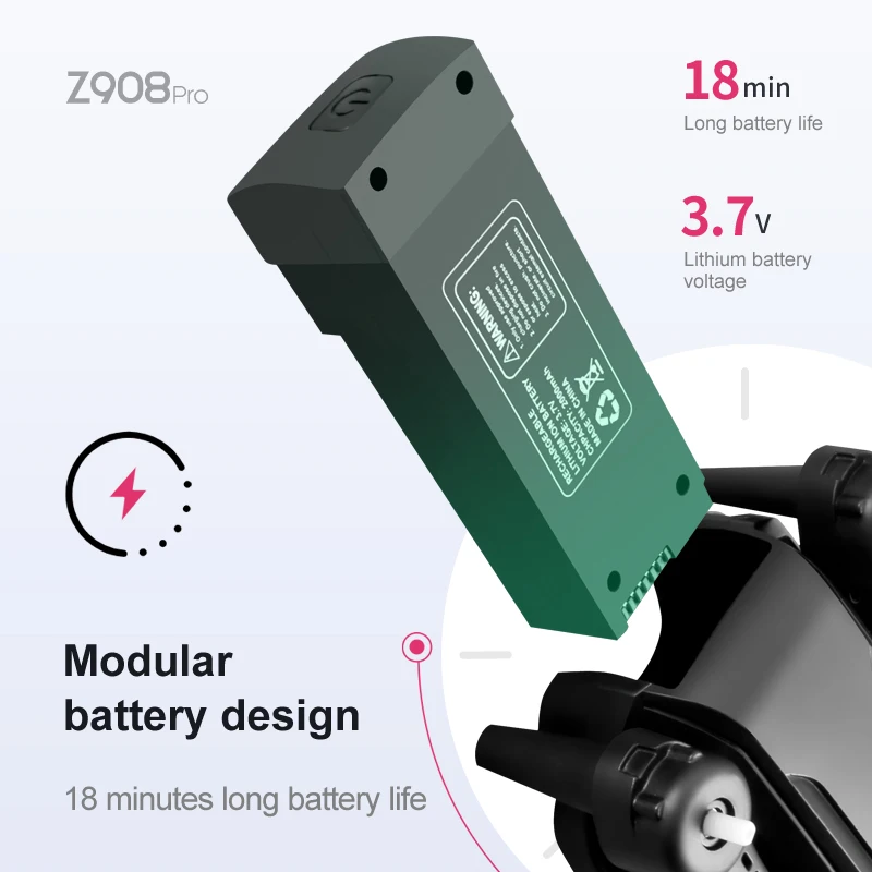 Z908 Pro Max Dron Battery 3.7V - Drone Rc Pro 2 评论和价格