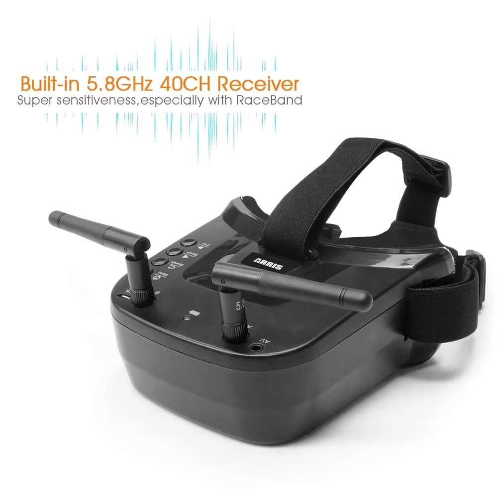 DroMa5.8G FPV Goggles 40CH 3 I - Fpv Goggles Headset 评论和价格