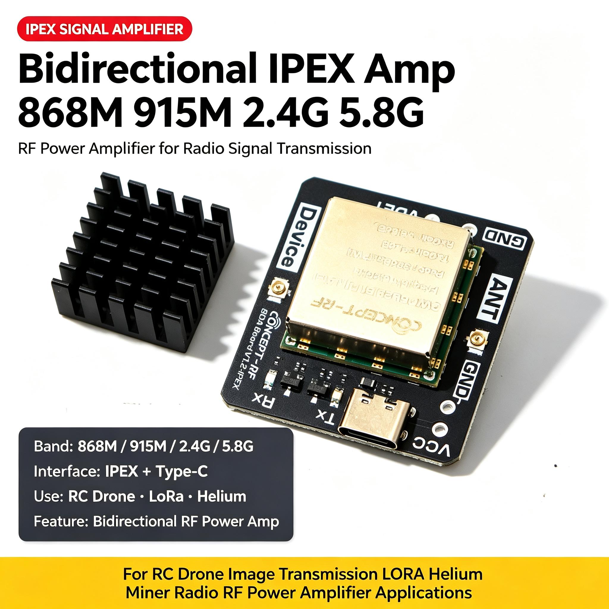 DYKB 868M 915M 2.4G 5.8G Bidir - Drone Two Rc Way 评论和价格