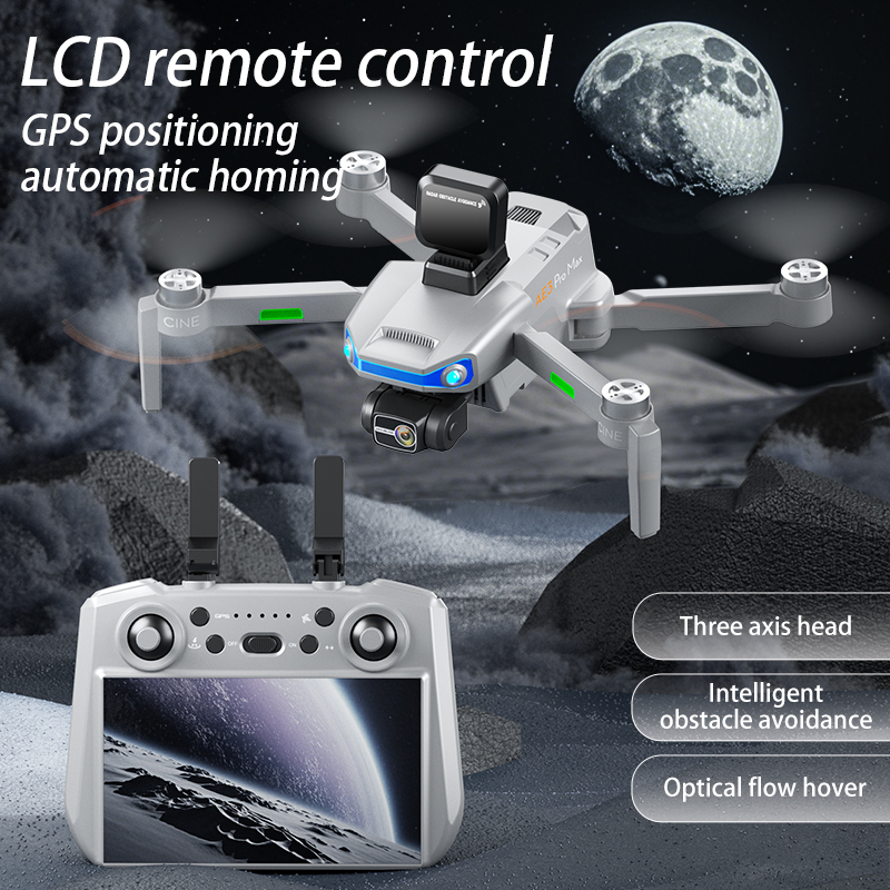 AE3 PRO Max NEW LCD SC GPS Dro - Drone Rc Fpv Pro 评论和价格
