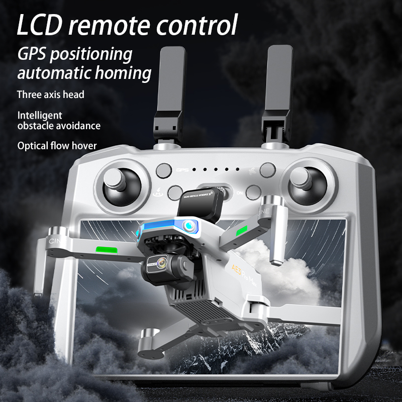 AE3 PRO Max NEW LCD SC GPS Dro - Drone Rc Fpv Pro 评论和价格