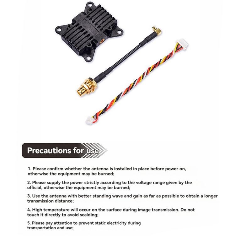 4.9G 5.8G 6G 2.5W VTX  56CH VT - Vtx Video Transmitter 评论和价格