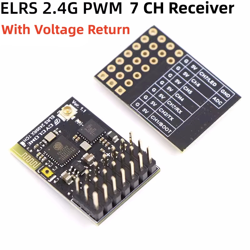 ELRS 2.4G PWM 7CH 6CH CRSF Rec - Drone Rc Aircraft 评论和价格