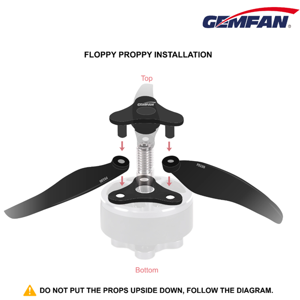 Folding Propeller 5135 Gemfan  - Drone Rc Folding 评论和价格