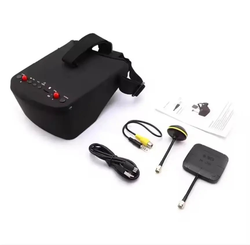 SmCp5.8G 40CH FPV Goggles 5 In - Fpv Goggles Headset 评论和价格