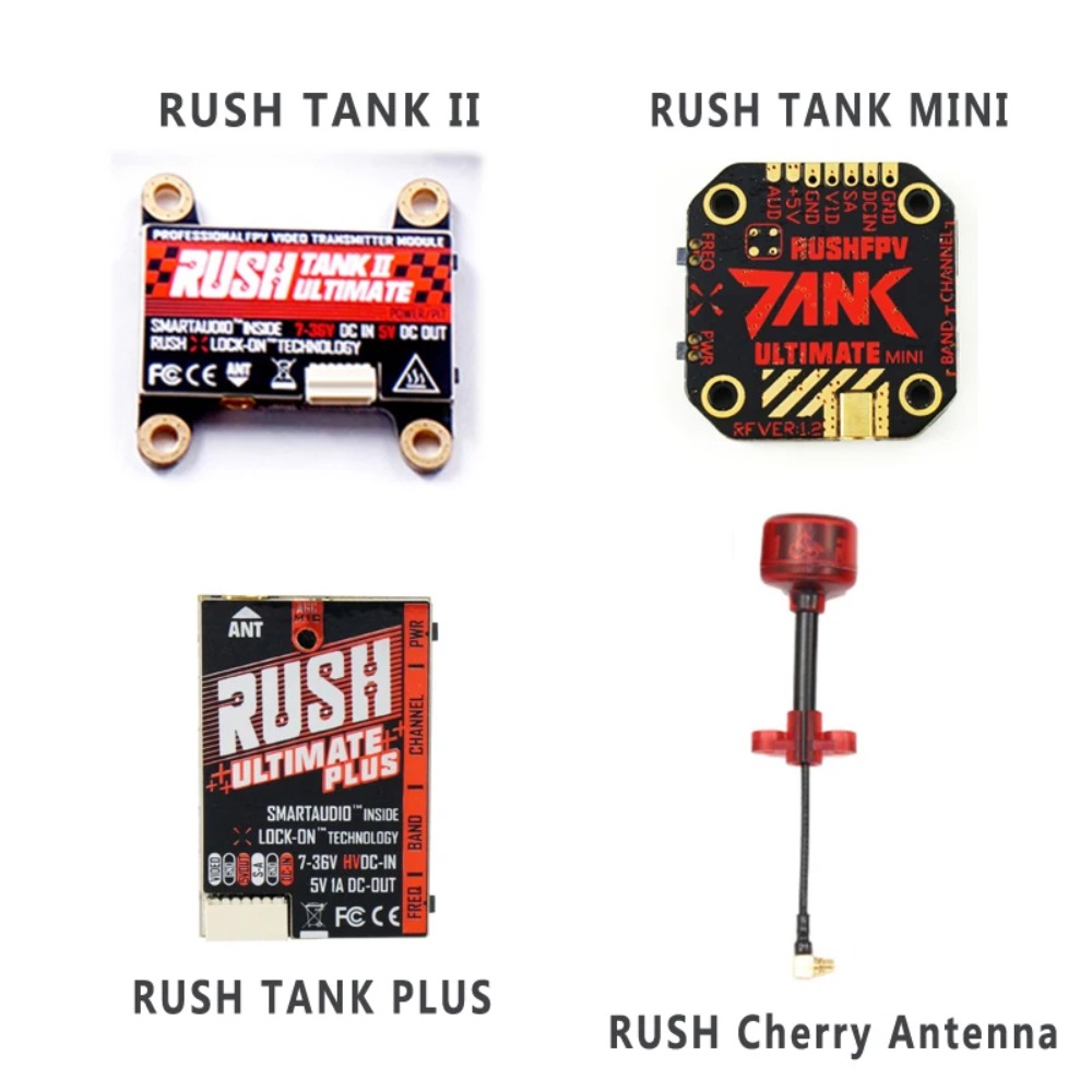 RUSH TANK Ultimate II/Mini/PLU - Vtx Video Transmitter 评论和价格