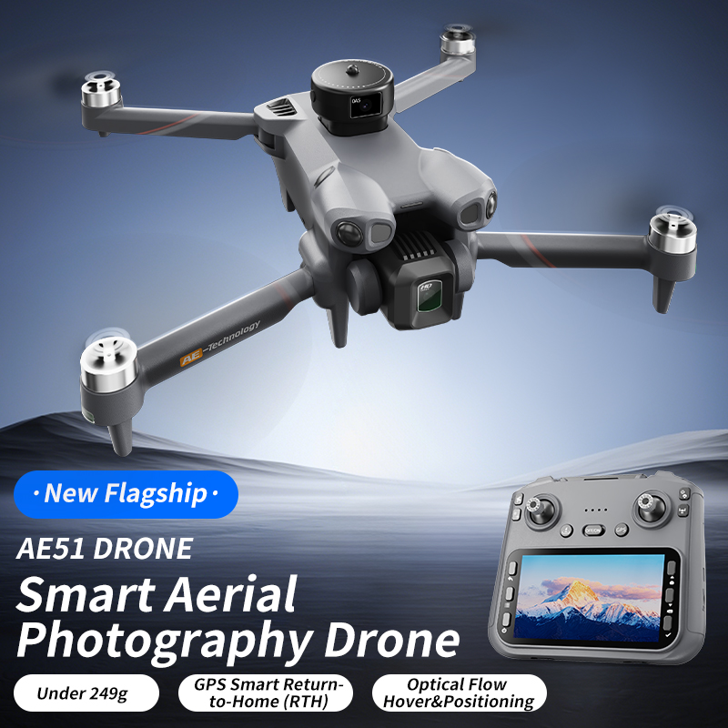 AE51 GPS Drone 8K Professional - Drone Rc Folding 评论和价格